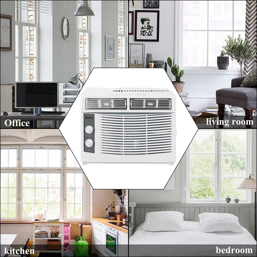 5,000 BTU Window Air Conditioner with Installation Kit K3324