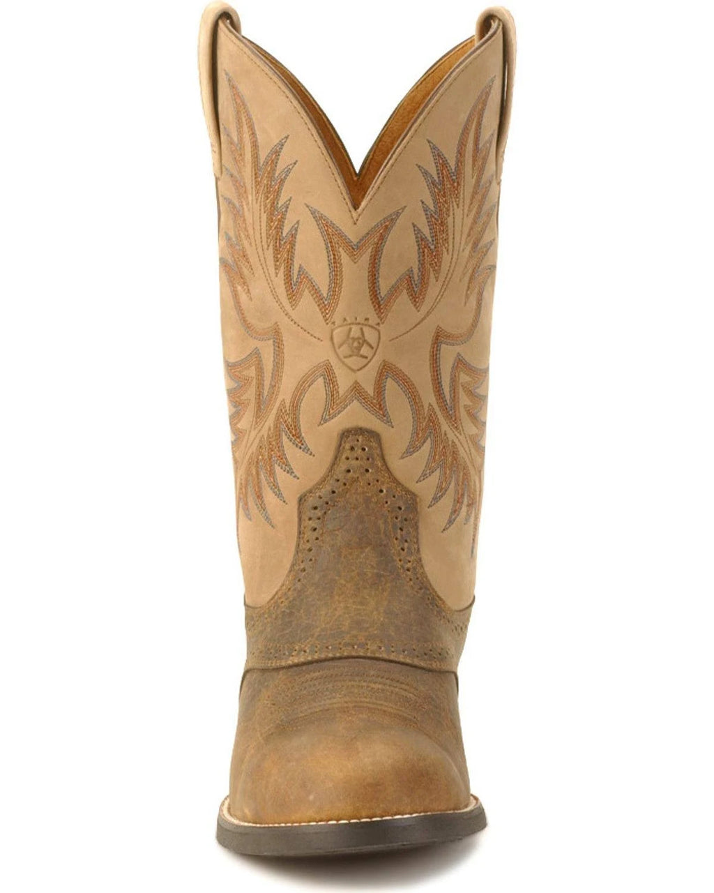 Brown Leather Stockman Boots S19810