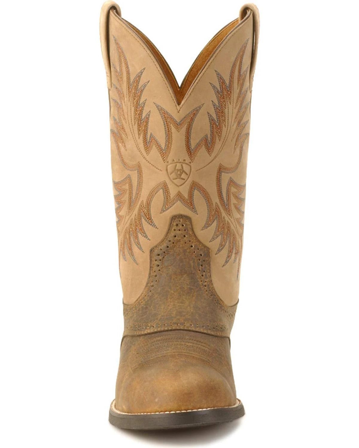 Brown Leather Stockman Boots S19810