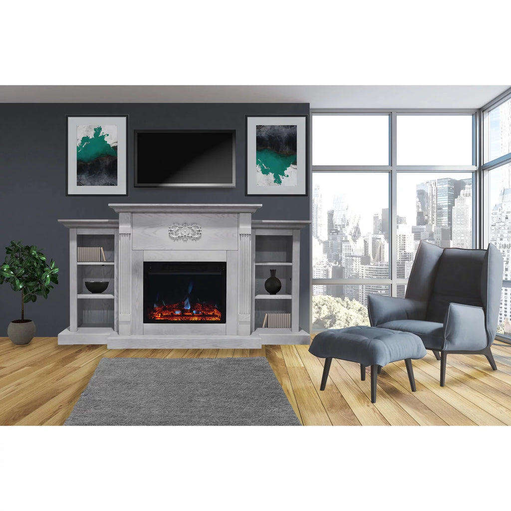 72'' Electric Fireplace H577