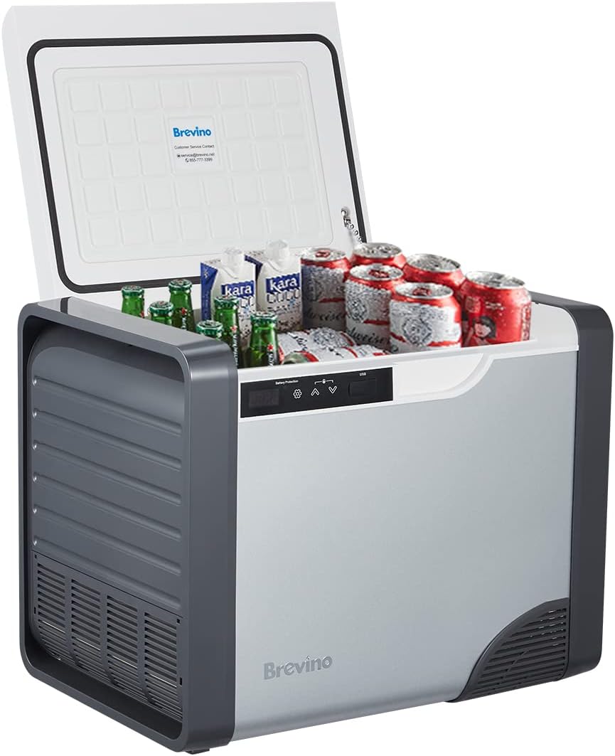 Portable 12 Volt Electric Cooler 21 Quart Mini Fridge Freezer J1326