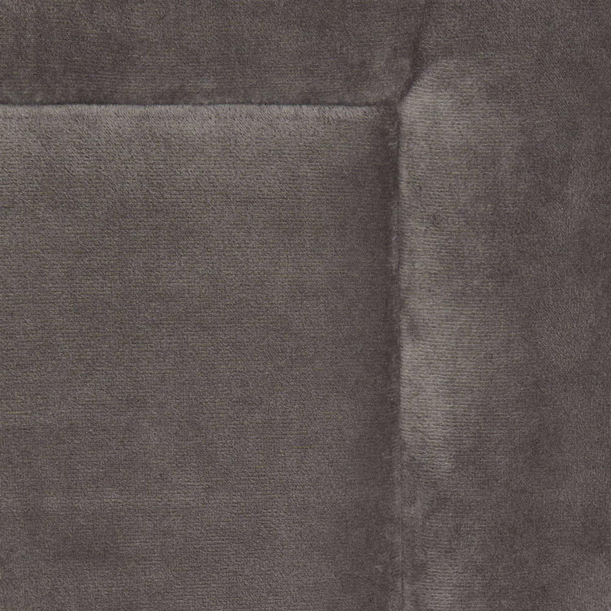 Dark Grey Velvet Dog Crate Mat and Pet Bed X220276