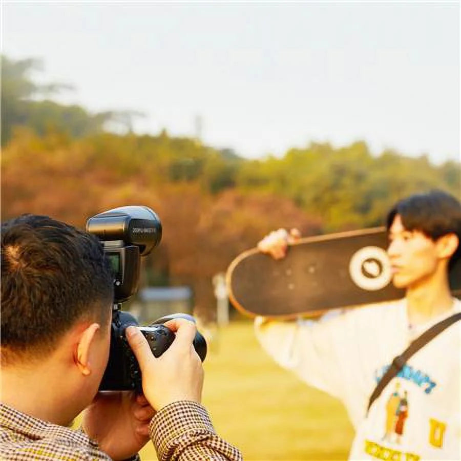 On-Camera Round Speedlight Flash T1455