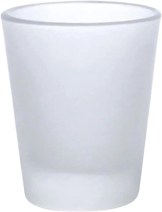 1.5 Oz 12 Pack Frosted Clear Shot Glass Set S7341