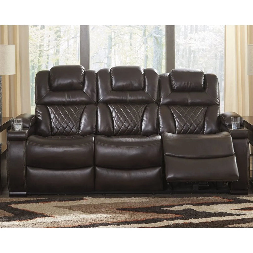 Power Reclining Sofa in Chocolate L969