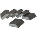 Aluminum Oxide Angled Sanding Sponges 6 Pack M40812