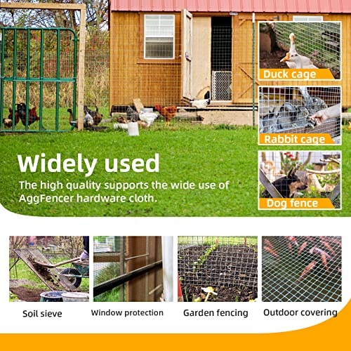 36in x 50ft 1/4 inch 23Ga Hot Dipped Galvanized Welded Wire Mesh U423