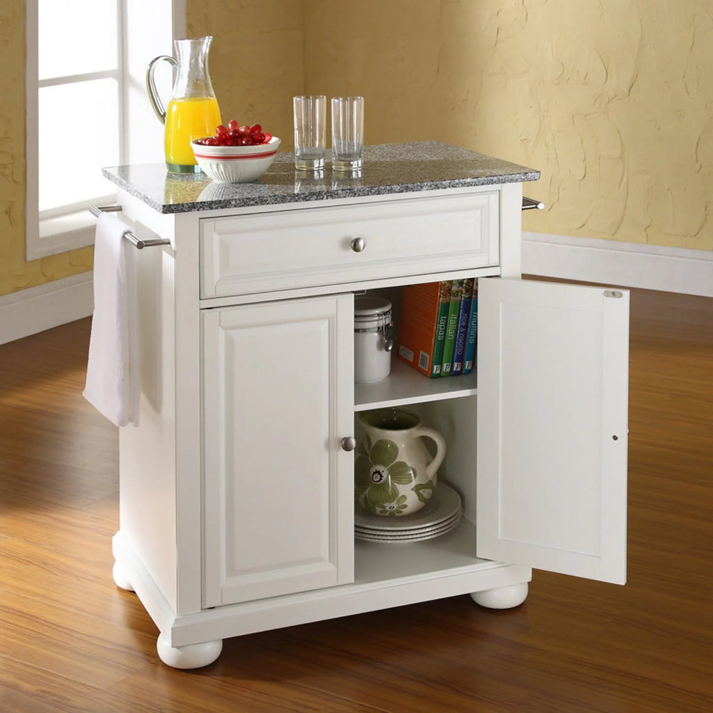 Wood Portable Kitchen Island X19972