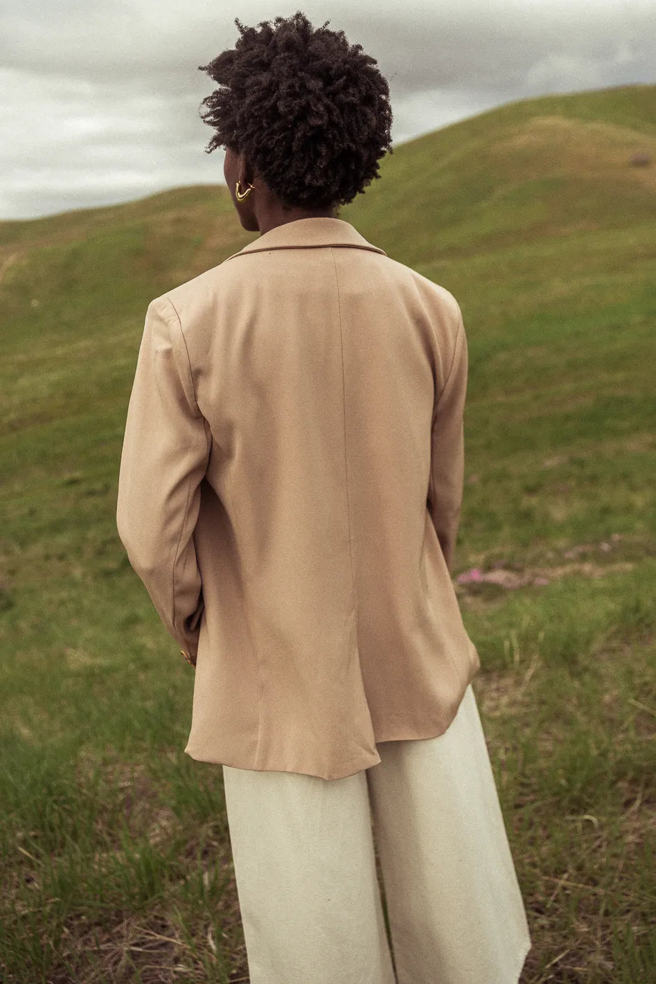 Taupe Blazer Z93828