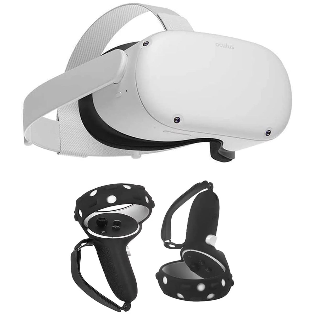 256 GB VR Headset with Silicone Controller Grip Cover G62282