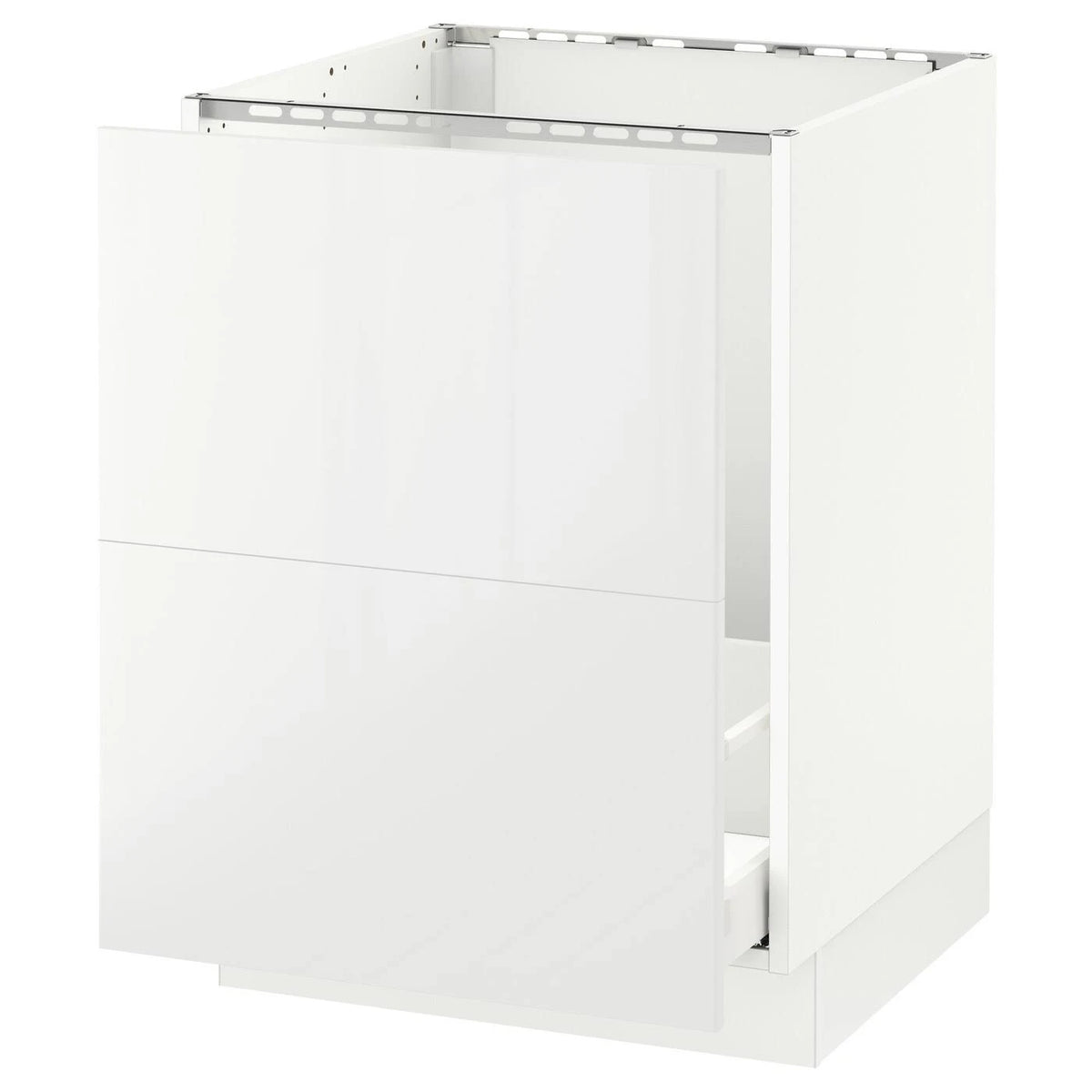 White 24x24x30 Base Cabinet M418