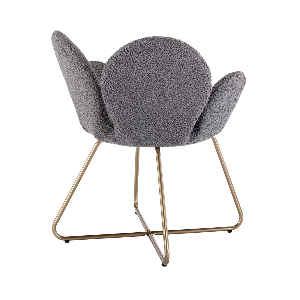 Velvet Accent Chair with Metal Legs G48520