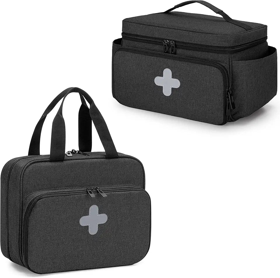 Empty Medicine Storage Bag with Lockable Zippers P722320