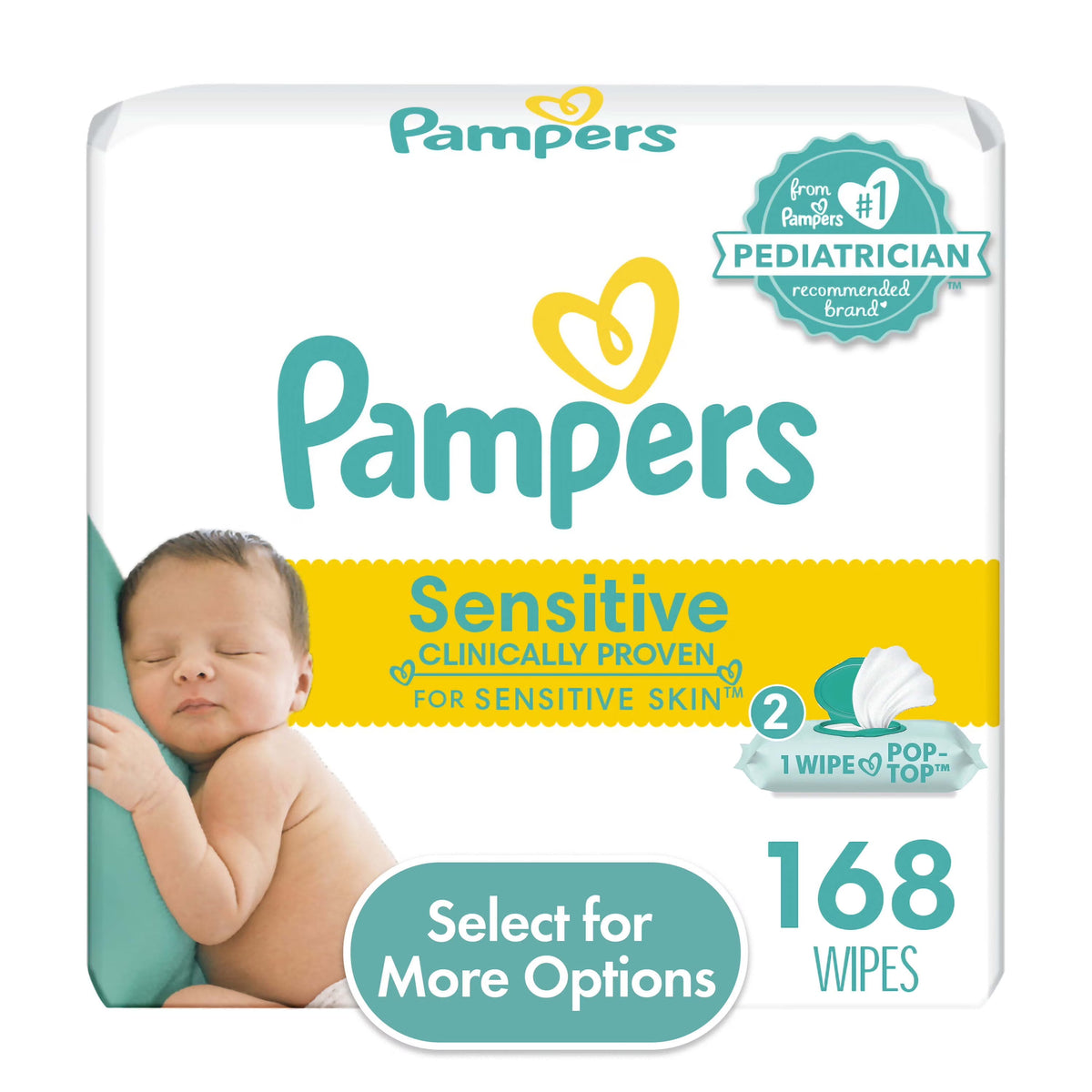 168 Wipes Baby Wipes Y9386