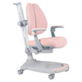 Adjustable Height Kids Desk Chair with Sit-Brake Casters U18136