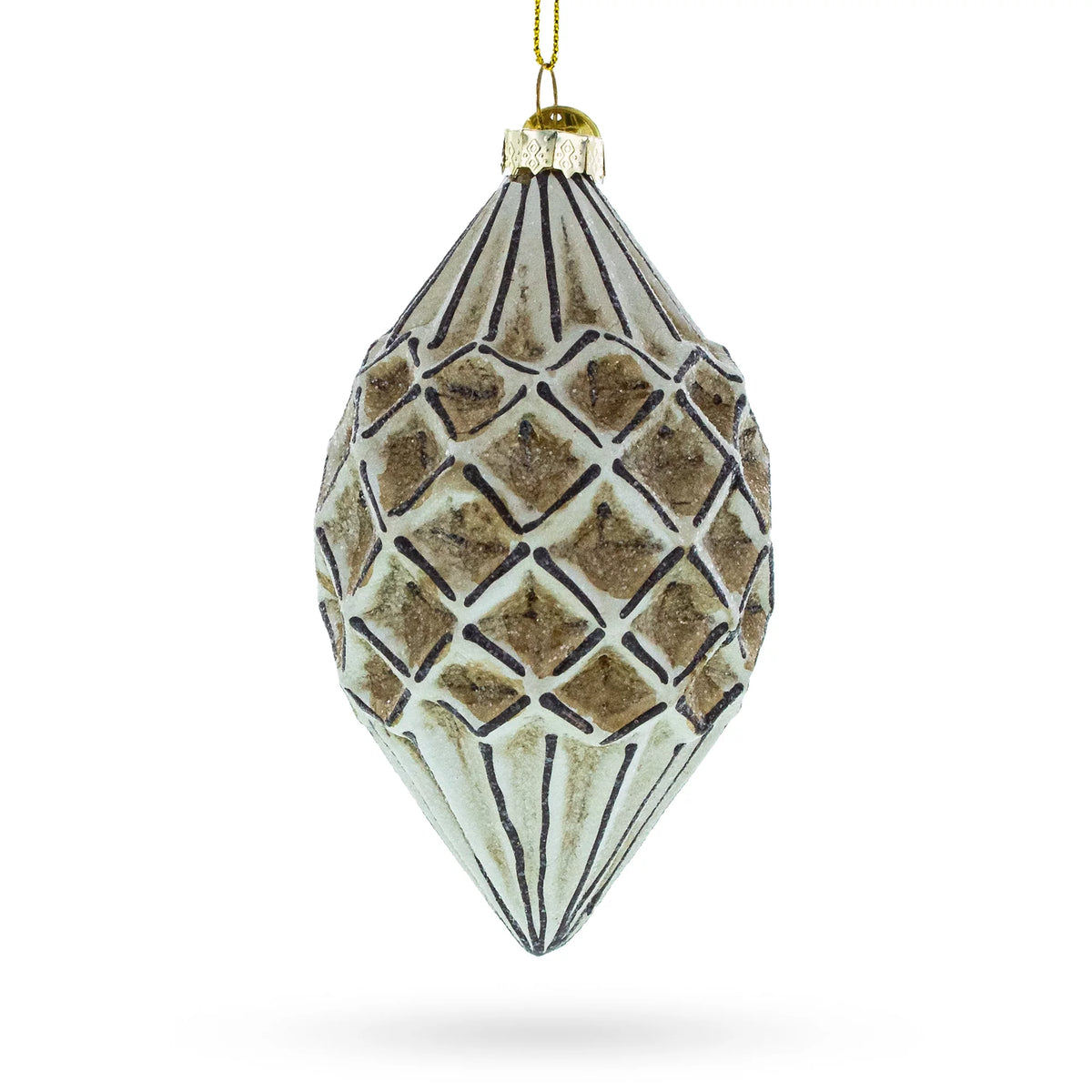 Blown Glass Christmas Ornament X802