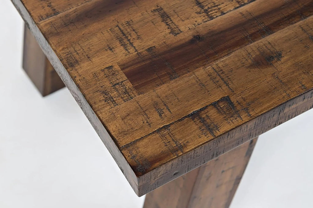 Rustic Industrial Acacia Coffee Table With Storage J70650