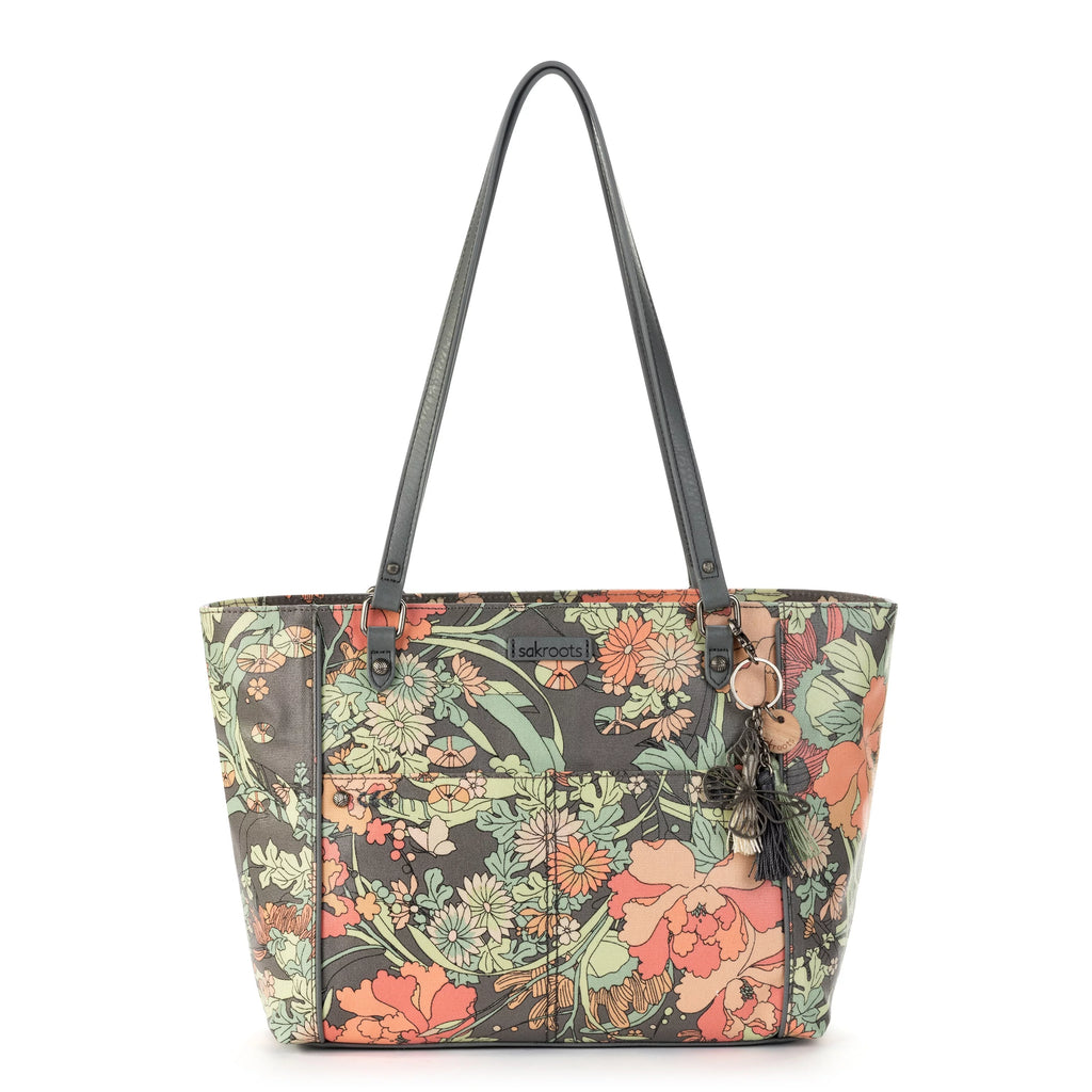 Cotton Coated Canvas Tote V6905
