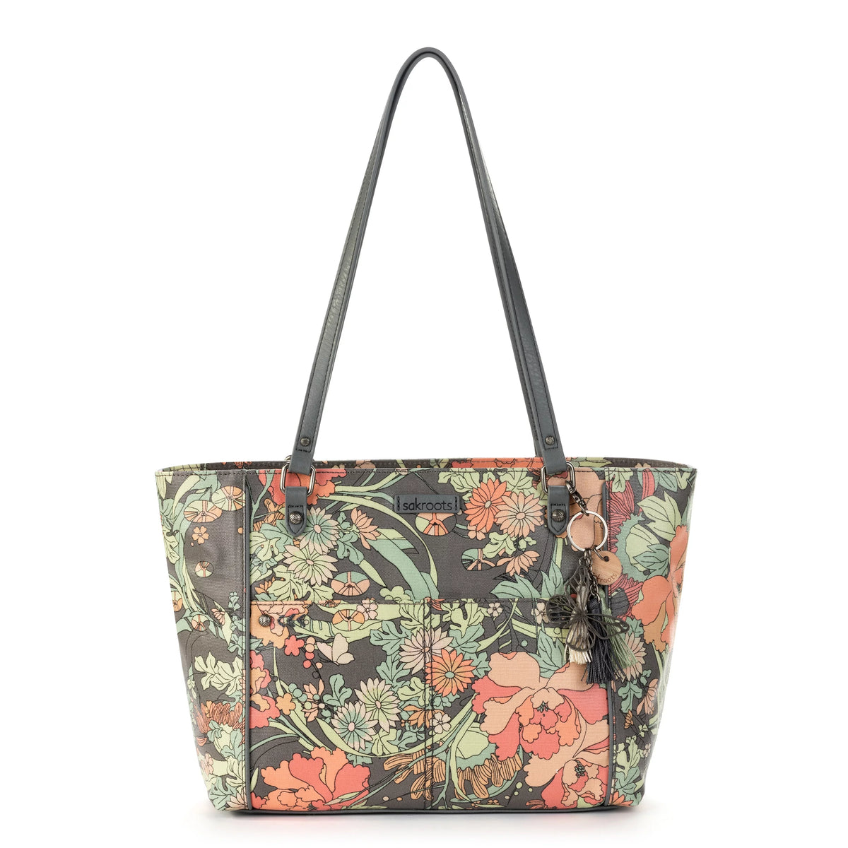 Cotton Coated Canvas Tote V6905