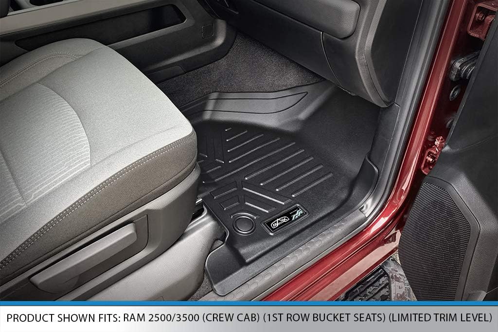 Custom 2 Row Black Floor Mats Liner Set Y979988