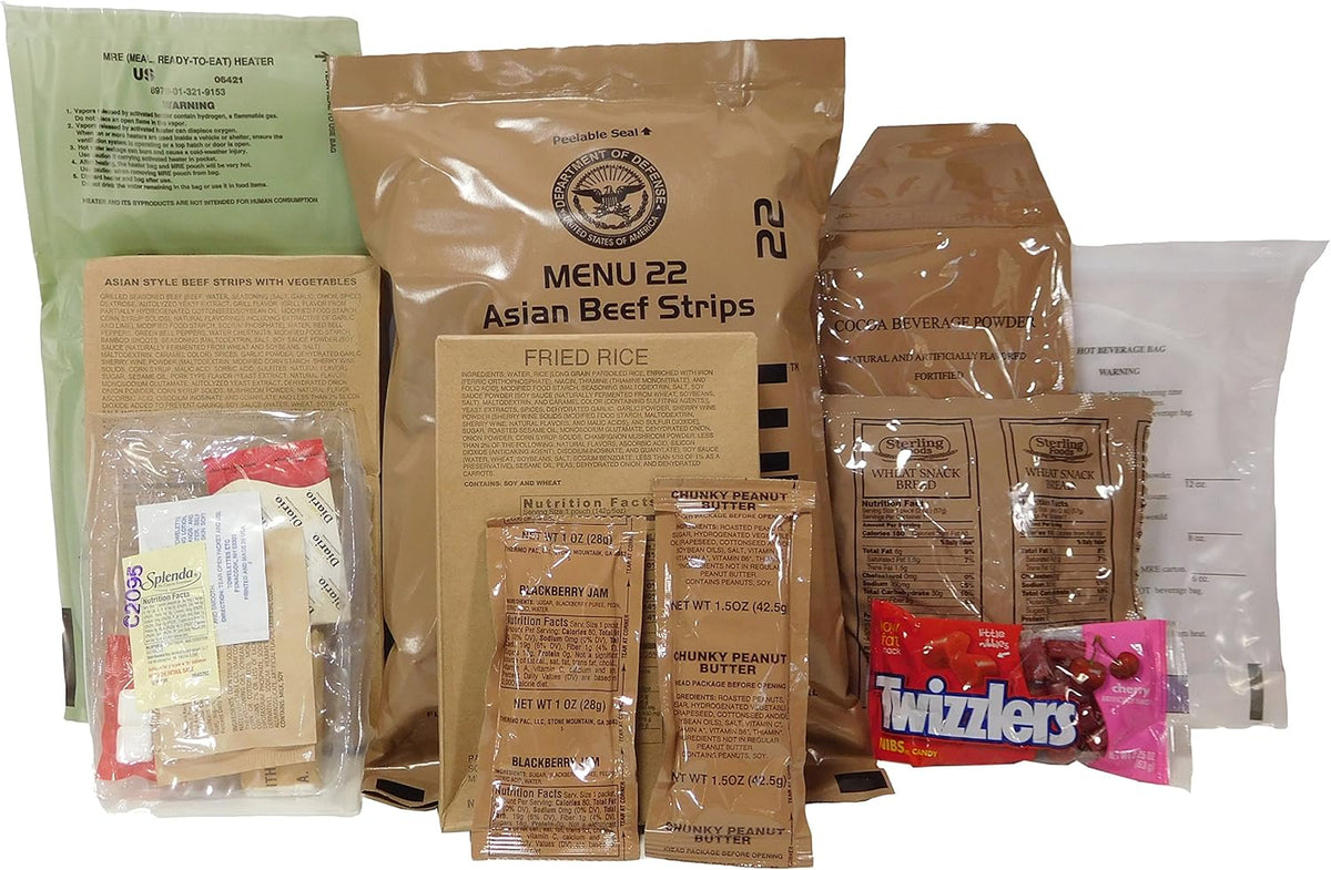 1 Pack Assorted Flavor MREs N502738