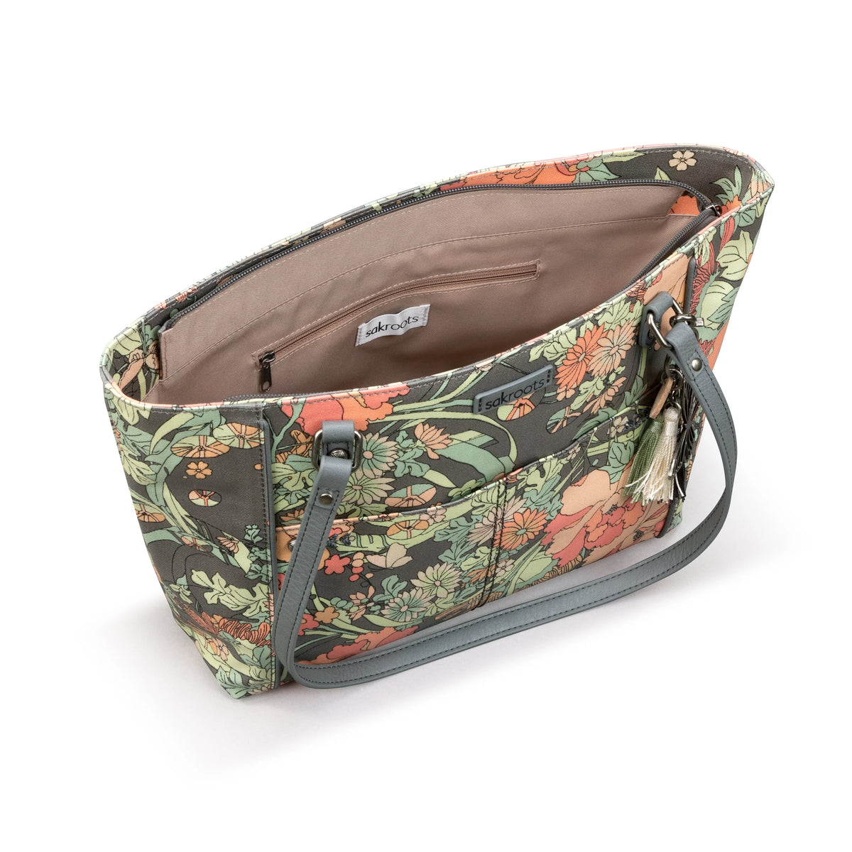 Cotton Coated Canvas Tote V6905