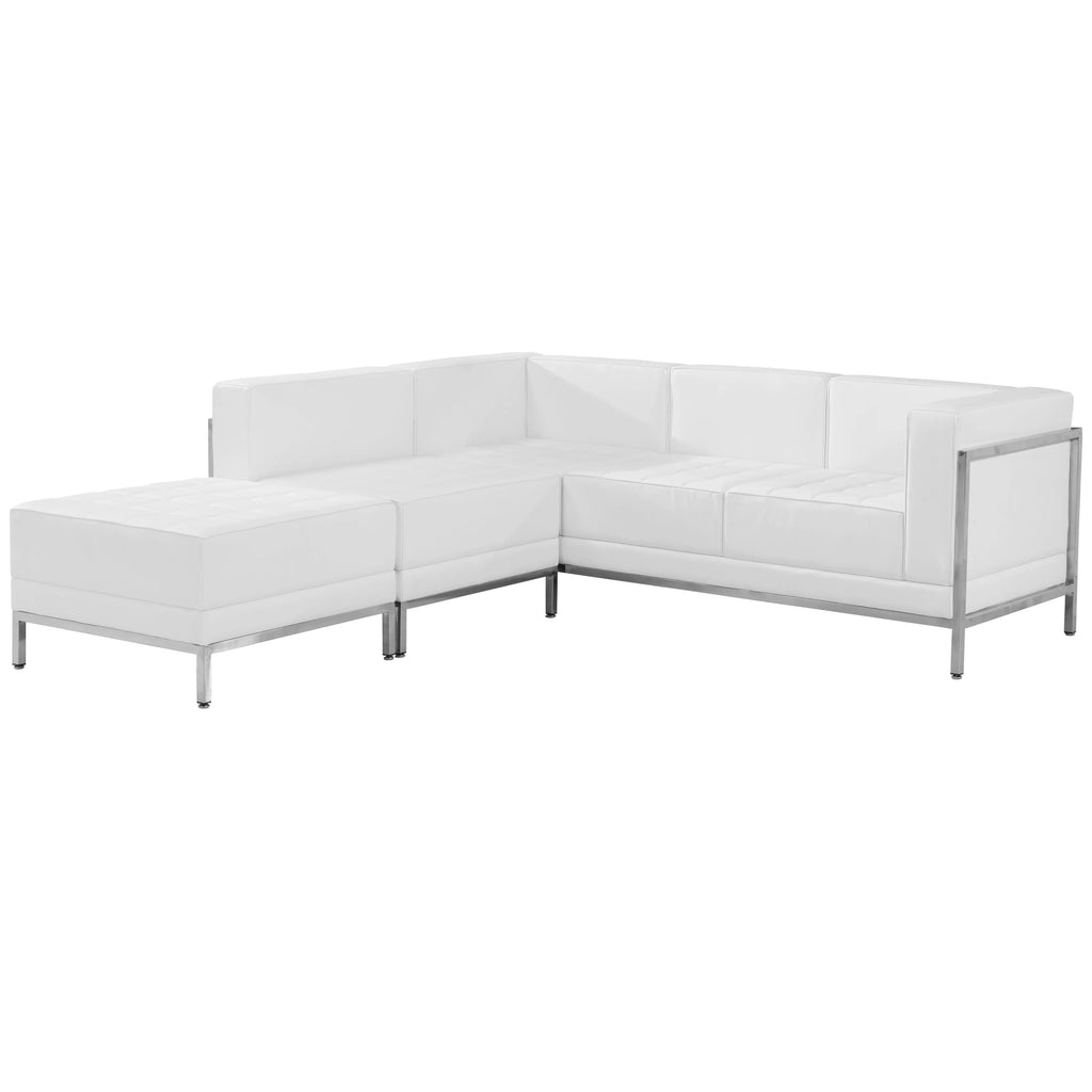 3 Piece LeatherSoft Modular Sectional B203898