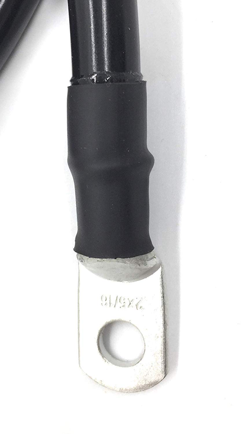 2 AWG Marine Grade Battery Cables with 3/8” Lugs A3534