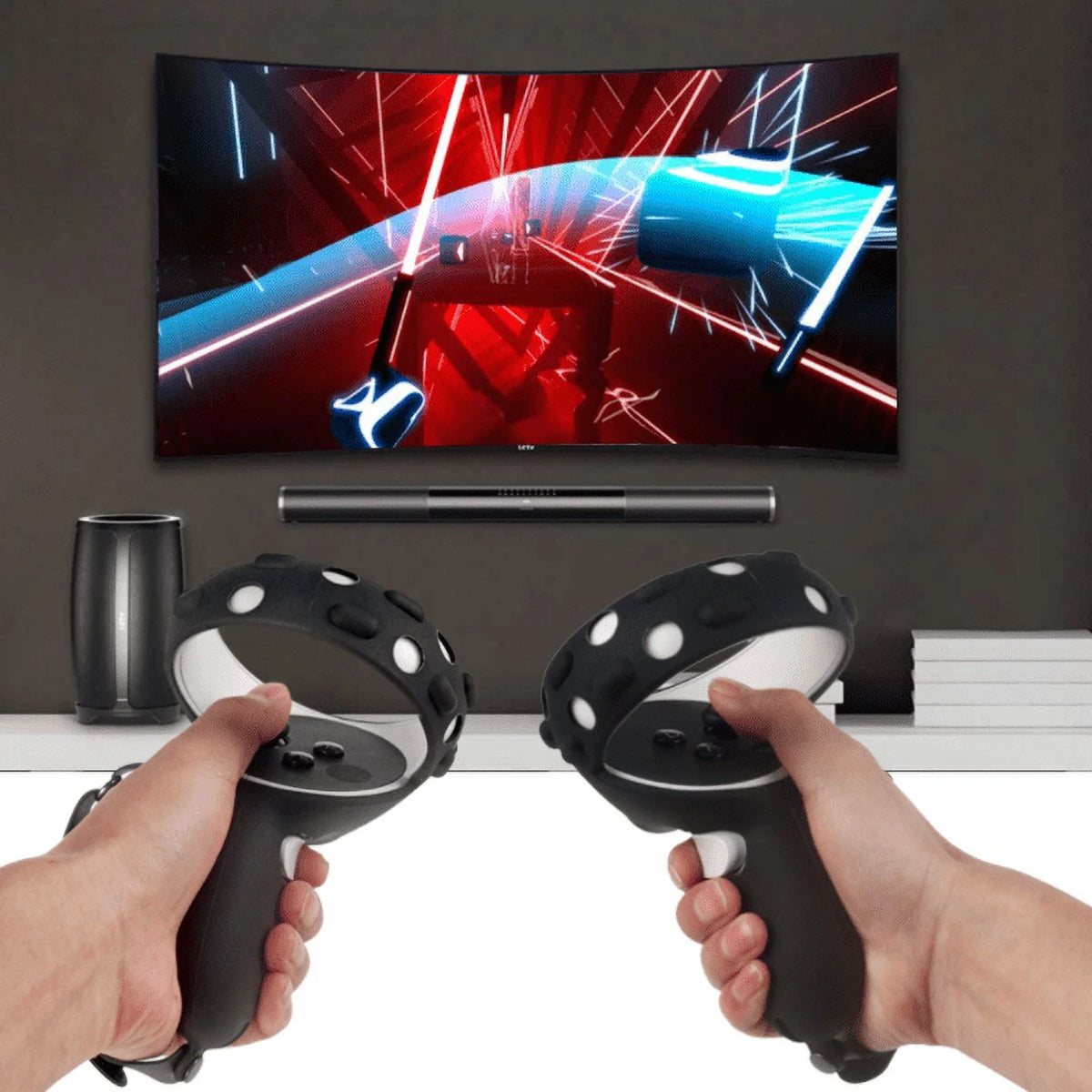 256 GB VR Headset with Silicone Controller Grip Cover G62282