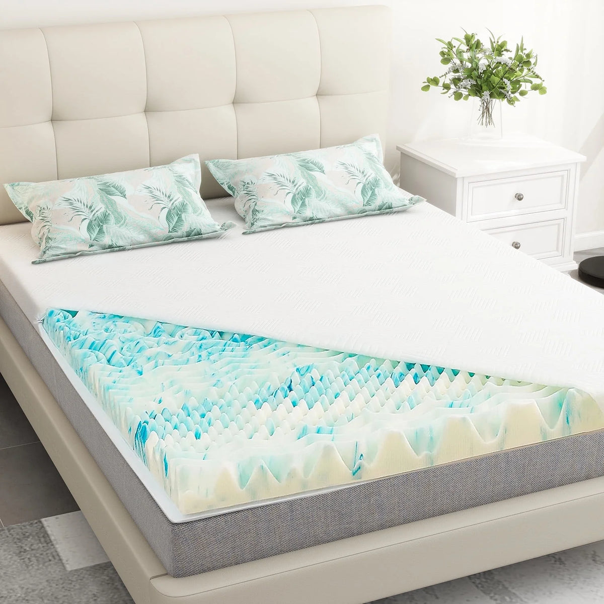 14 inch Gel Memory Foam Queen Size Mattress D78278
