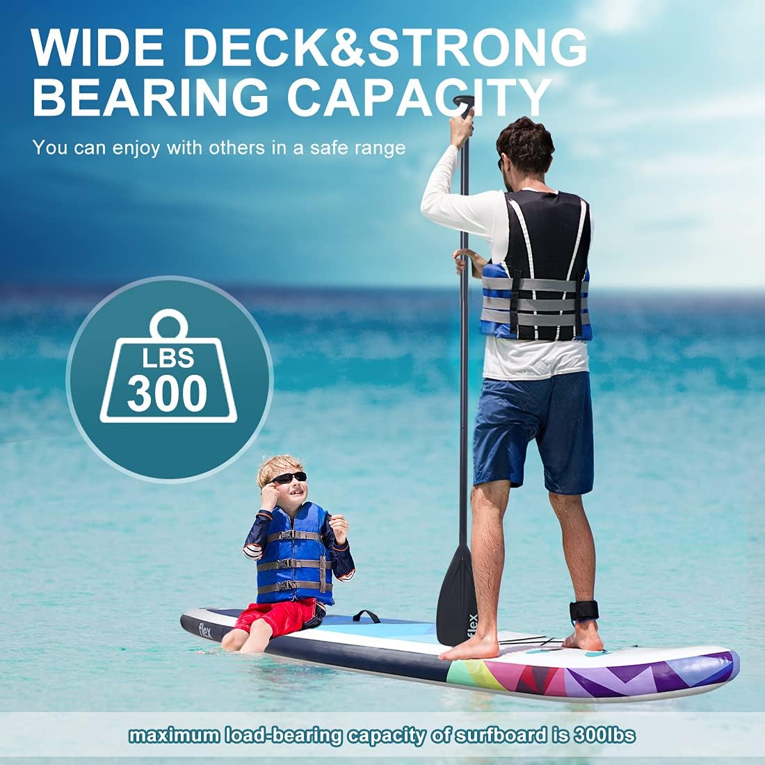 10 FT Stand-Up Paddleboard with Carry Bag T408672