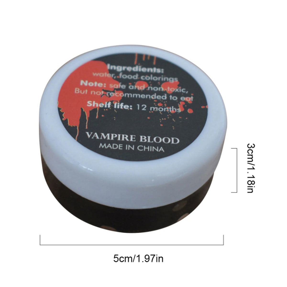 Halloween Blood Decoration Cosmetic Makeup Accessory U108