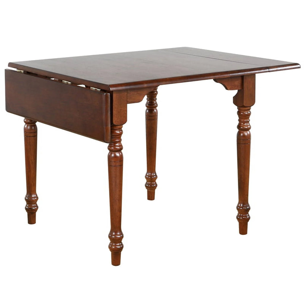 Rectangle Drop Leaf Wood Dining Table I2763
