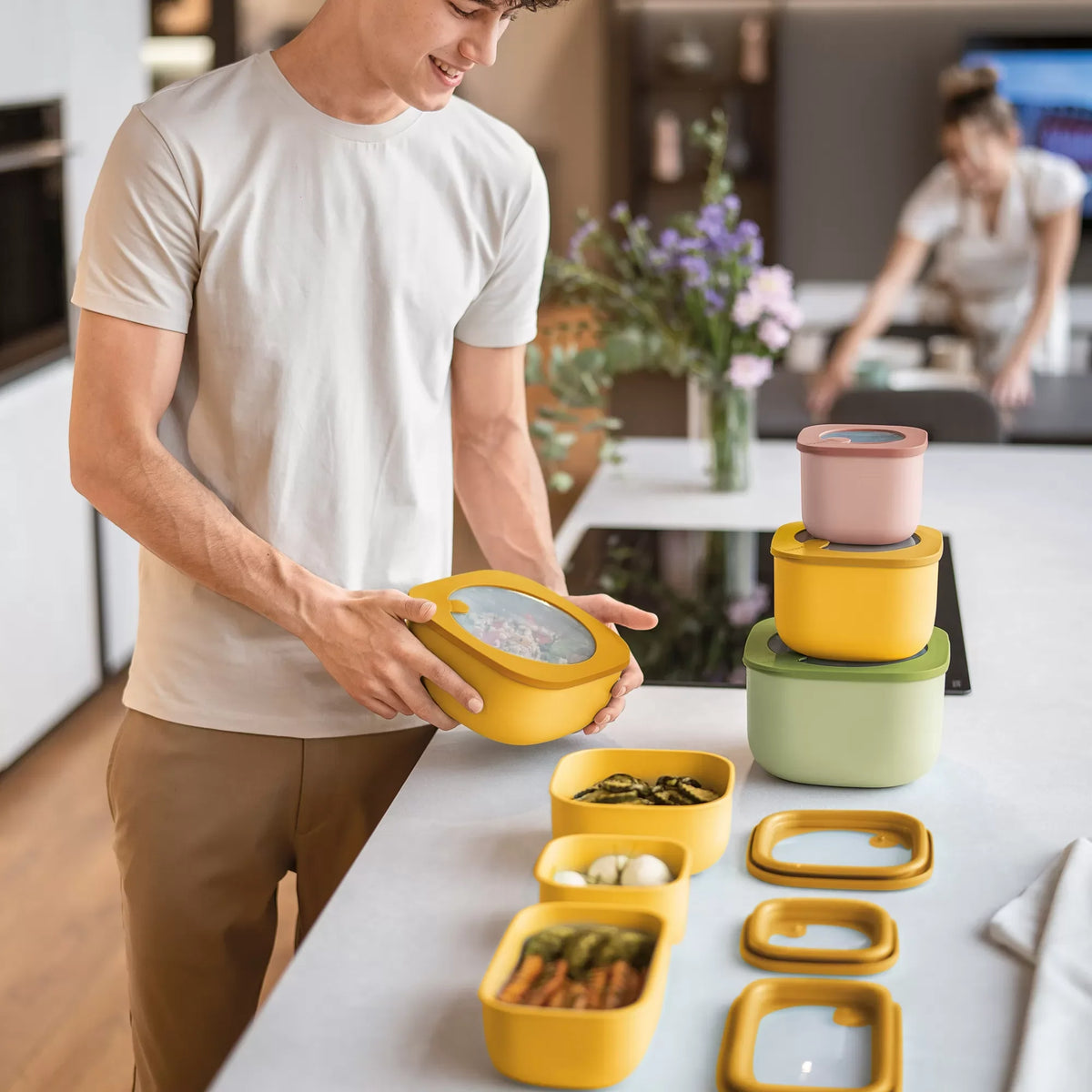 Deep Containers Mango Yellow 750cc L787