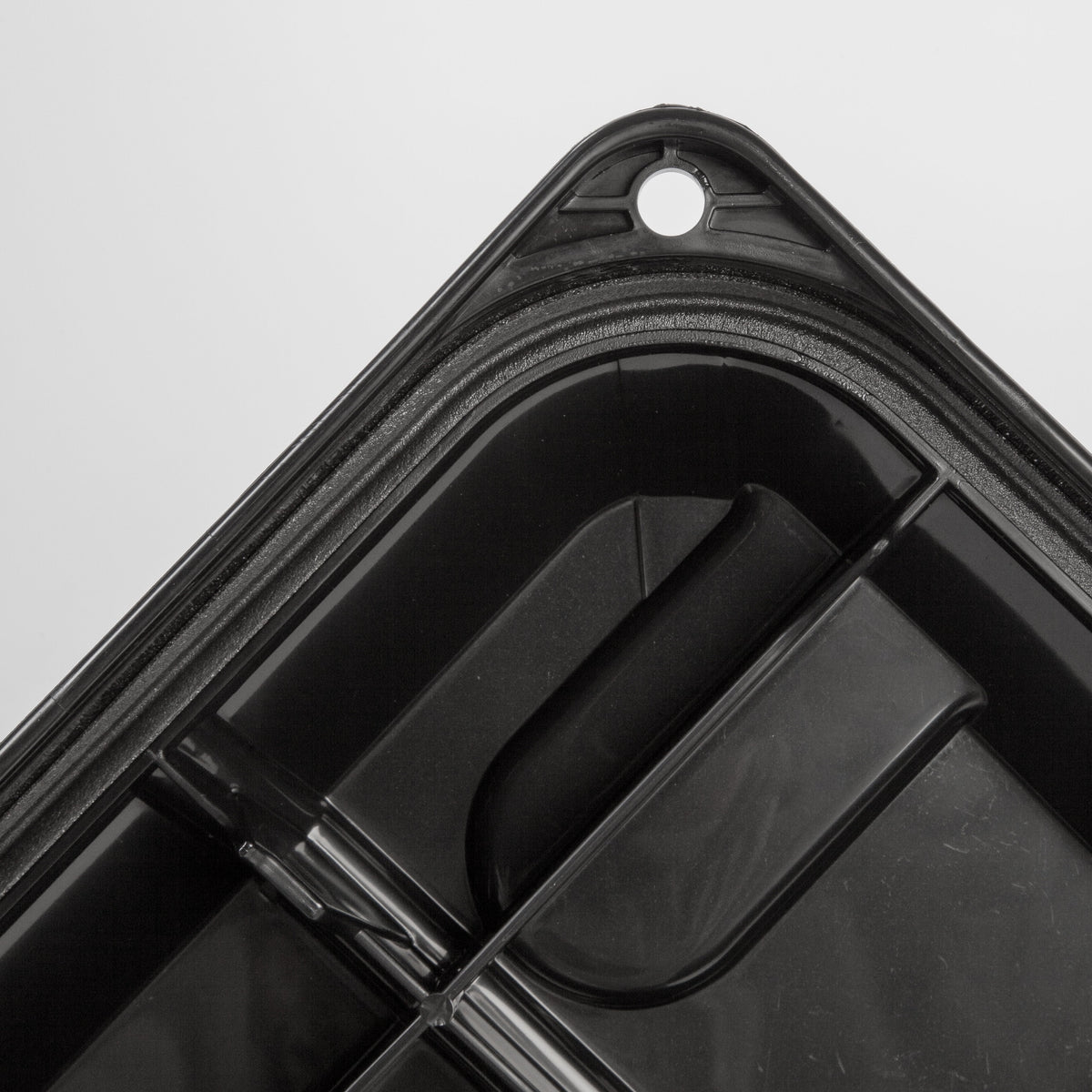 82 Quart Black Storage Box G37386