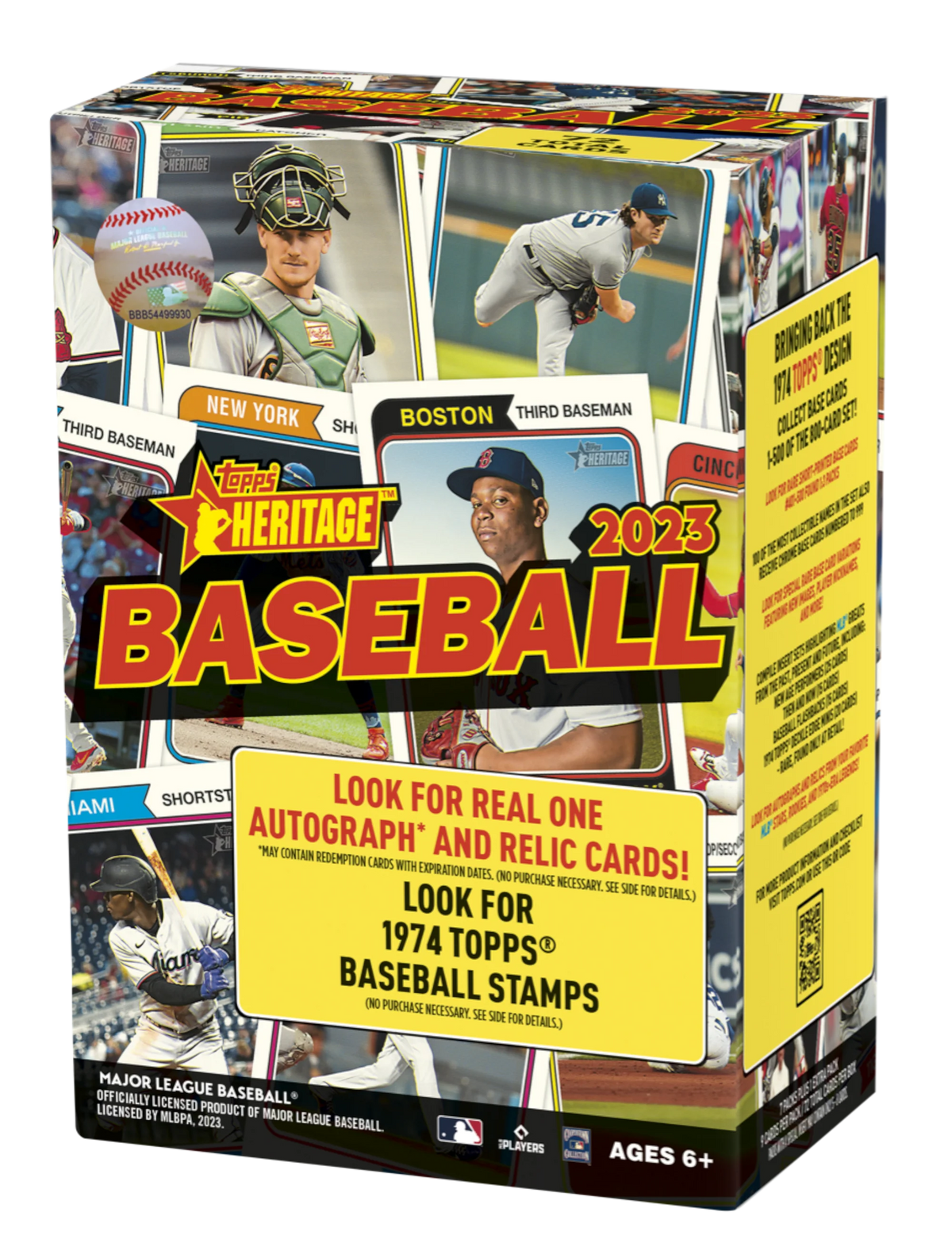 Topps Heritage MLB Baseball Trading Cards Blaster Box A401998