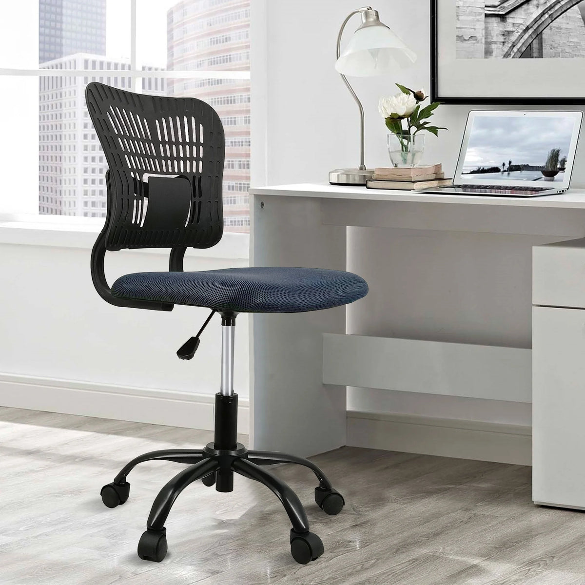 Modern Grey Ergonomic Office and Home Chair H138872