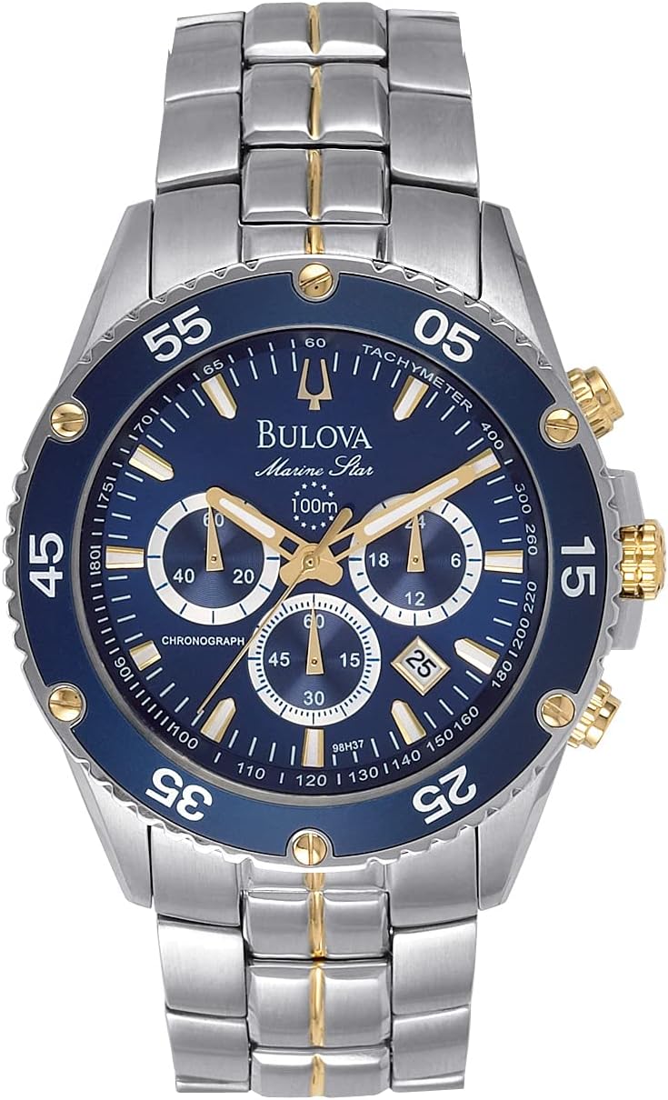 Two-Tone Stainless Steel Chronograph Quartz Watch M104711