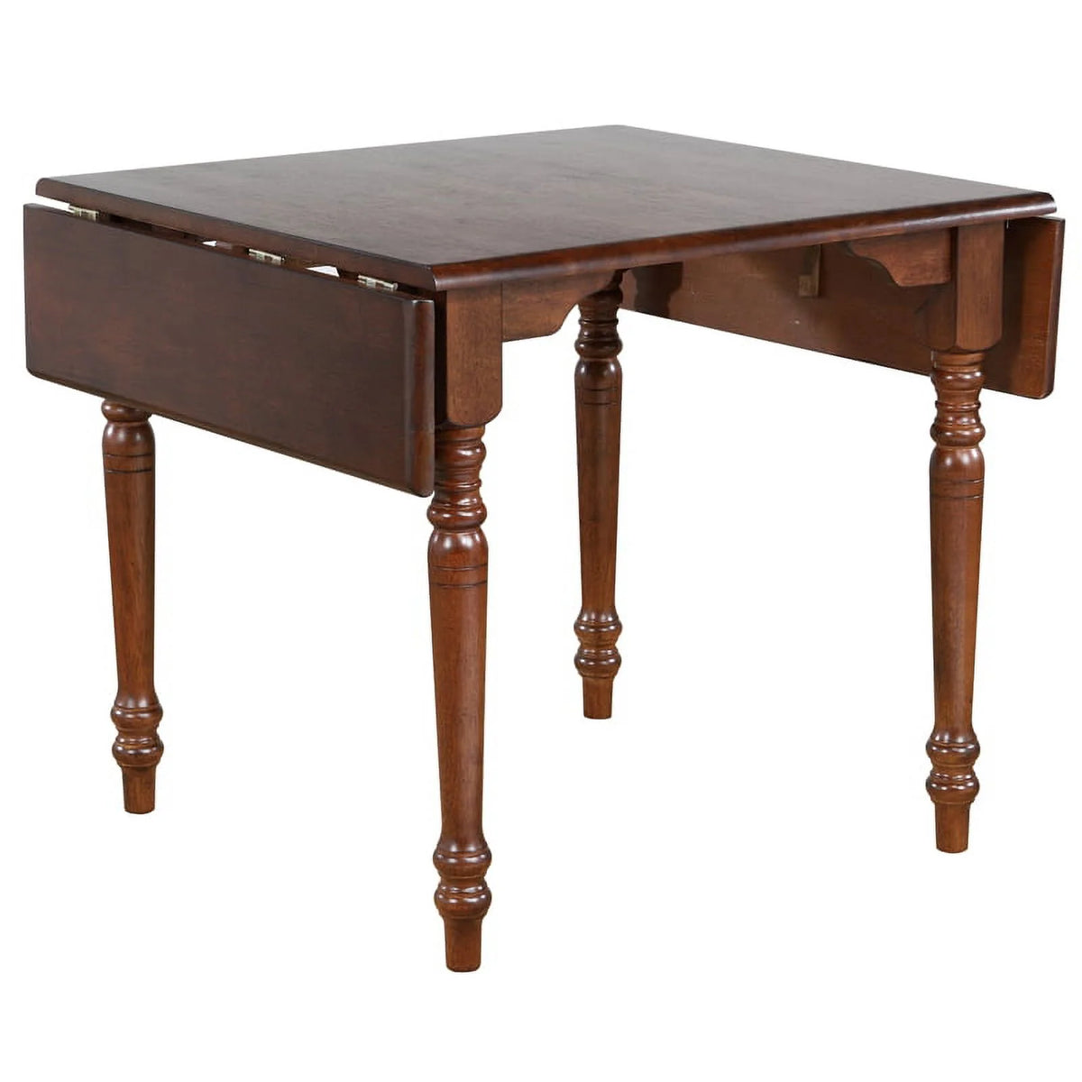 Rectangle Drop Leaf Wood Dining Table I2763