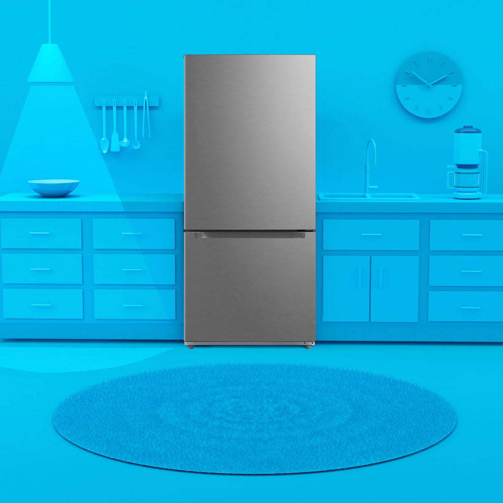 18.7 cu. ft. Stainless Steel Bottom Mount Refrigerator L769