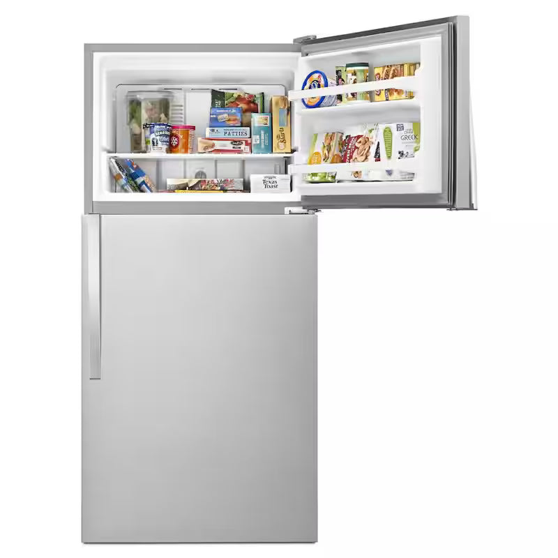 18.25 cu. ft. Top Freezer Refrigerator in Monochromatic Stainless Steel B78920