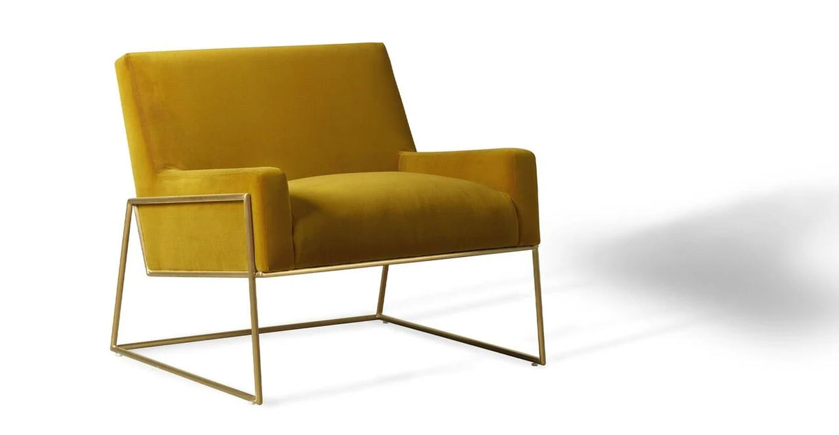 Glimmer Velvet Fabric Chair G2503
