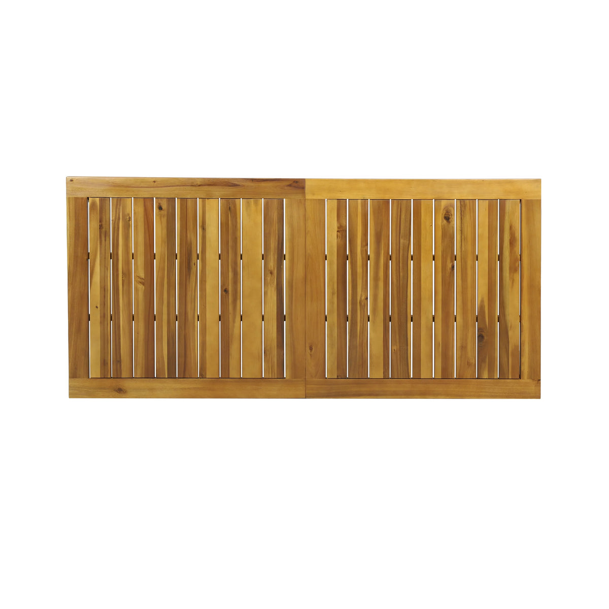 Rustic Rectangle Acacia Wood Dining Table V40266