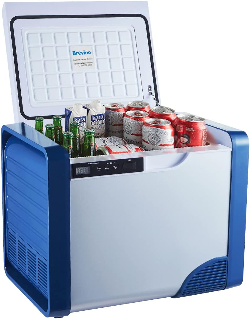Portable 12 Volt Electric Cooler 21 Quart Mini Fridge Freezer J1326