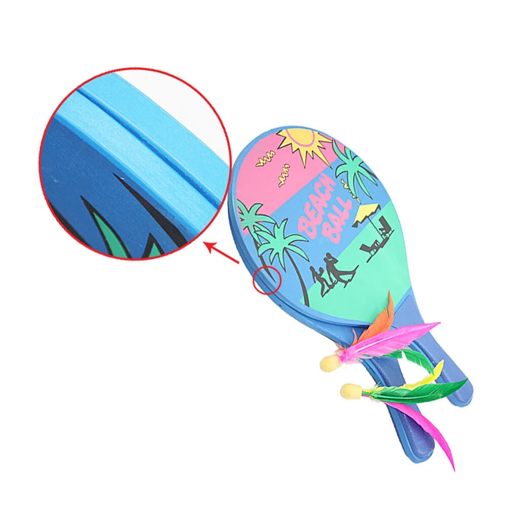 Beach Paddle Ball Game Racquet Set L4007