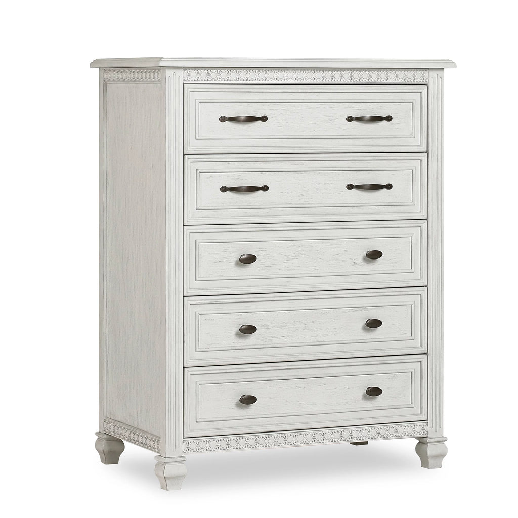 Antique Grey Mist 5 Drawer Chest T251701