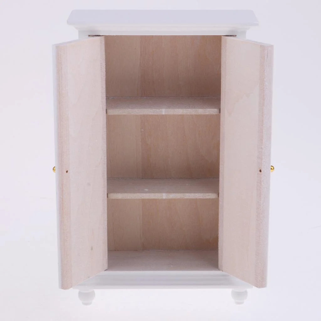 White Armoire Cupboard Cabinet B497379