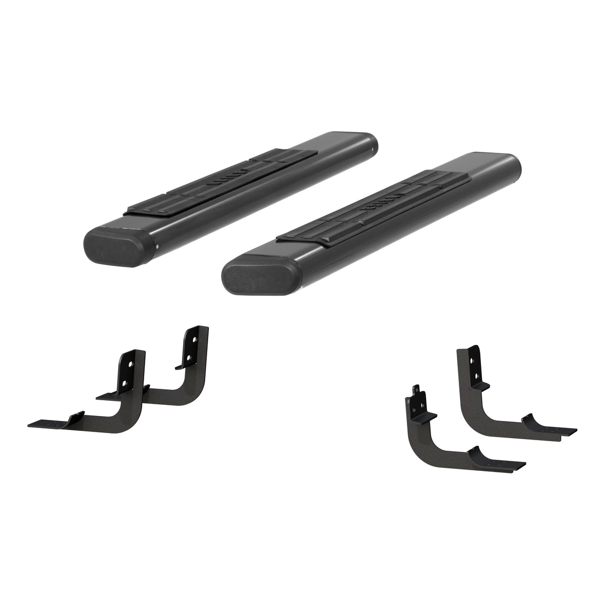6 x 53-Inch Oval Black Aluminum Nerf Bars H735770