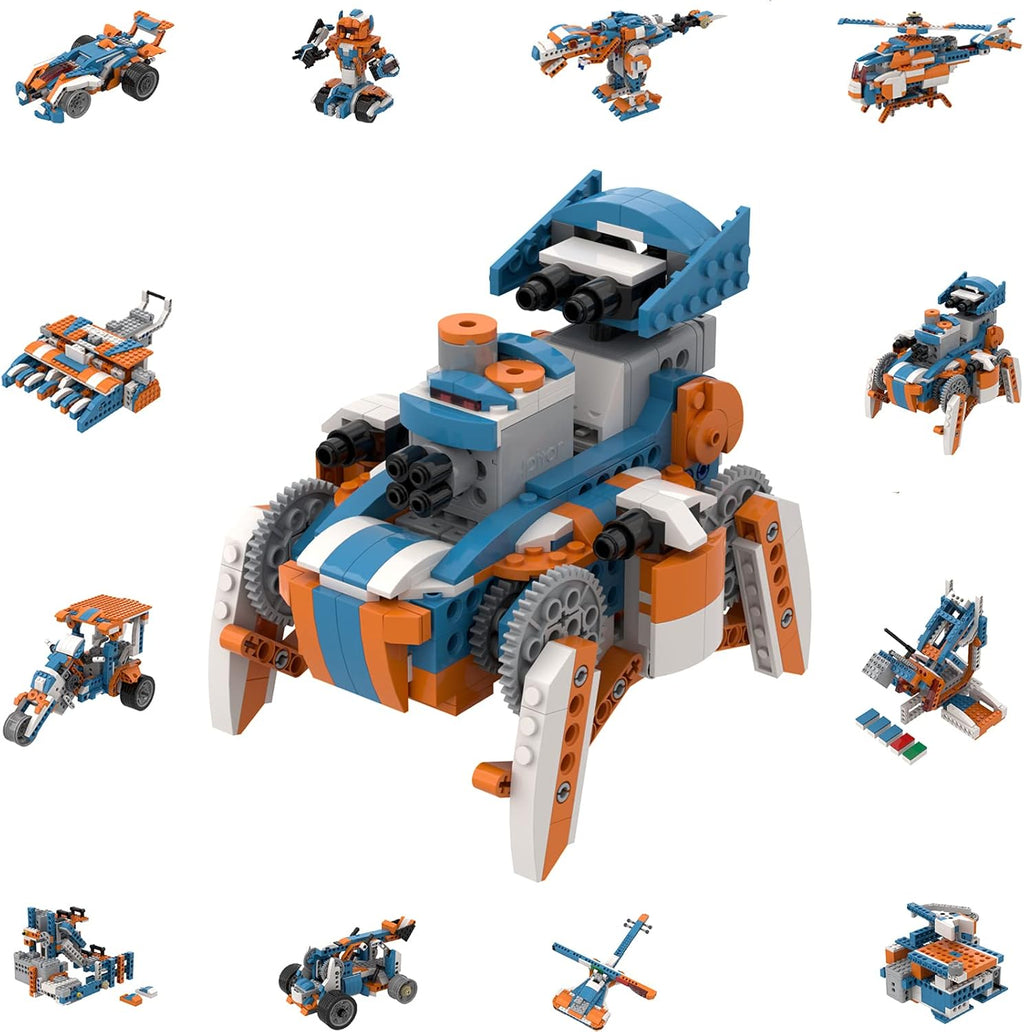 12-in-1 Coding Robot Stem Learning Toys Building Blocks C373444