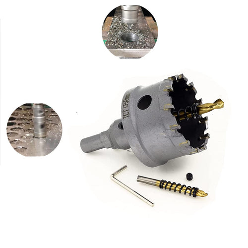 10 Pcs Tungsten Carbide Tipped Hole Saw Kit F889654